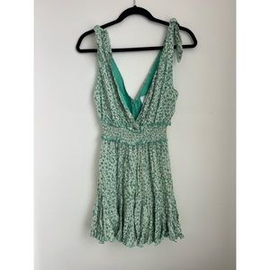 Boutique Shoulder Tie Dress